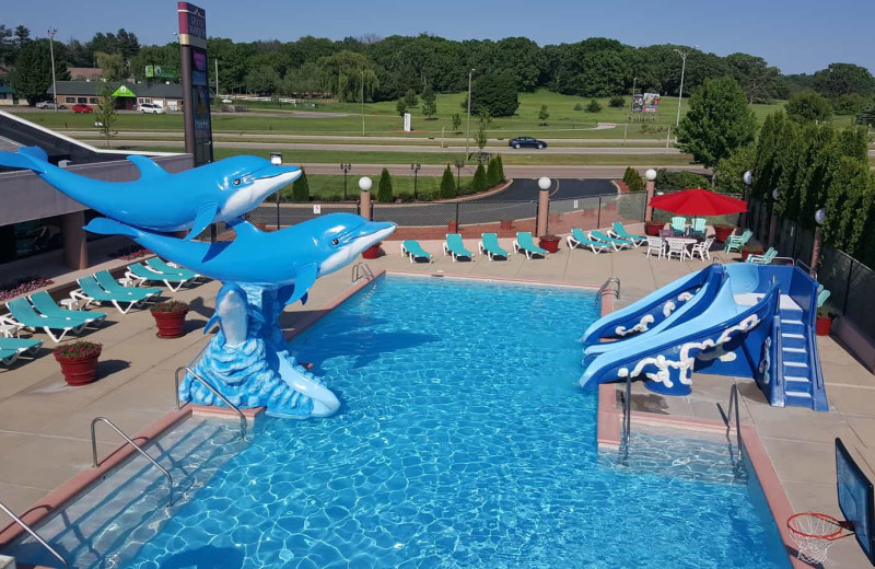 Outdoor pool at Grand Marquis Resort Hotel 