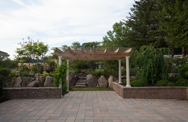 The courtyard at The Sullivan.