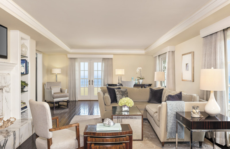 Guest room at The Ritz-Carlton, Laguna Niguel.