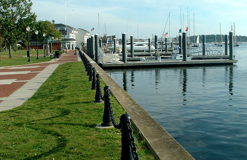 Pier at Mill Street Inn.