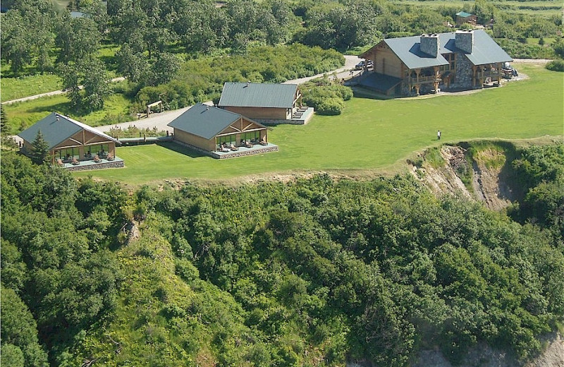 Aerial view of Deep Creek Fishing Club.