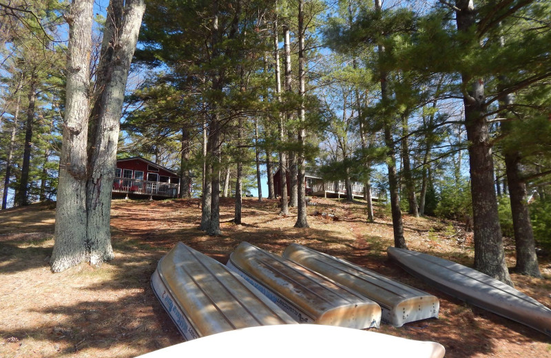 Cabins at Wild Goose Resort.