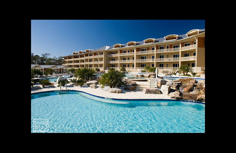 Outdoor pool at Beach Vacation, LLC.