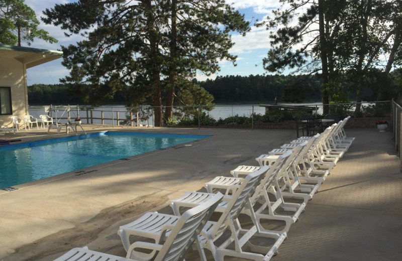 Outdoor pool at Mc Ardle's Resort.