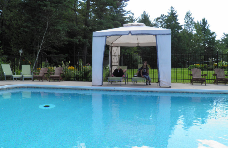 Outdoor pool at Westwind Inn on the Lake.