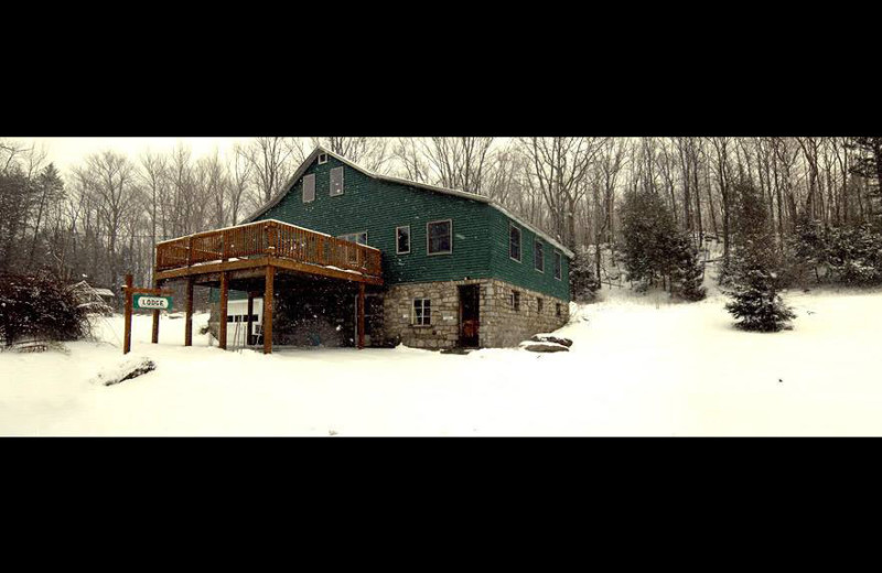 Winter time at Panther Lodging.