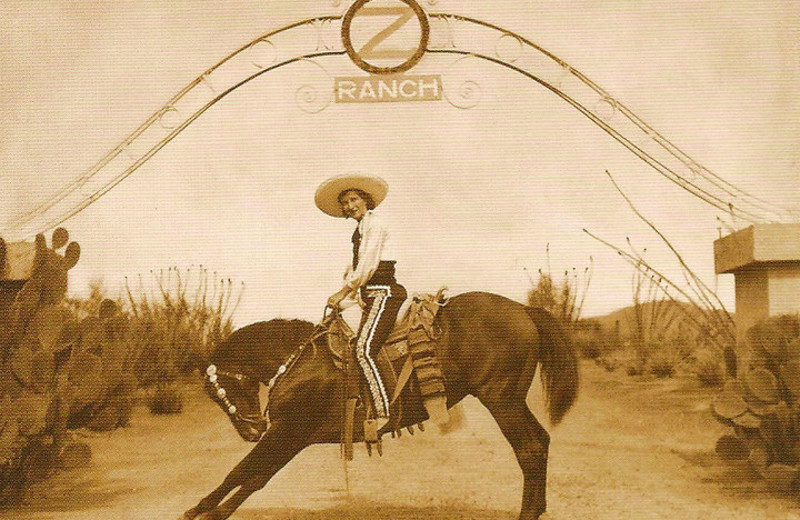 Historic photo of Circle Z Ranch.