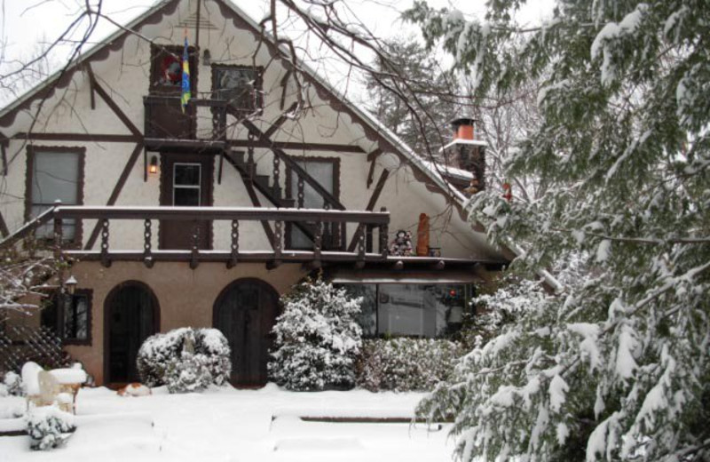 Inn view at Lily Creek Lodge.