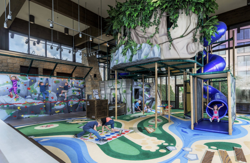 Indoor playground at Horseshoe Bay Resort.