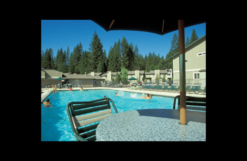 Outdoor pool at Worldmark Club At Bass Lake.