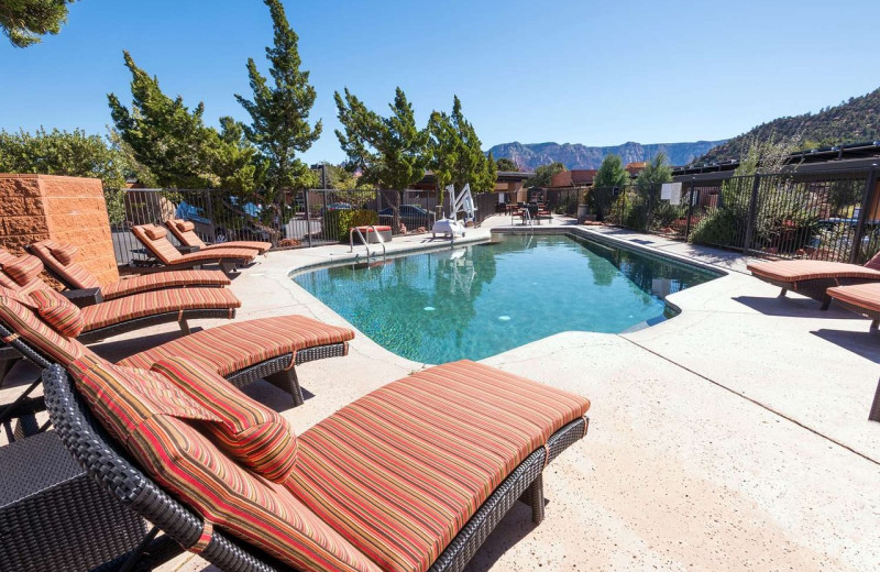 Pool at Best Western Plus Inn of Sedona.