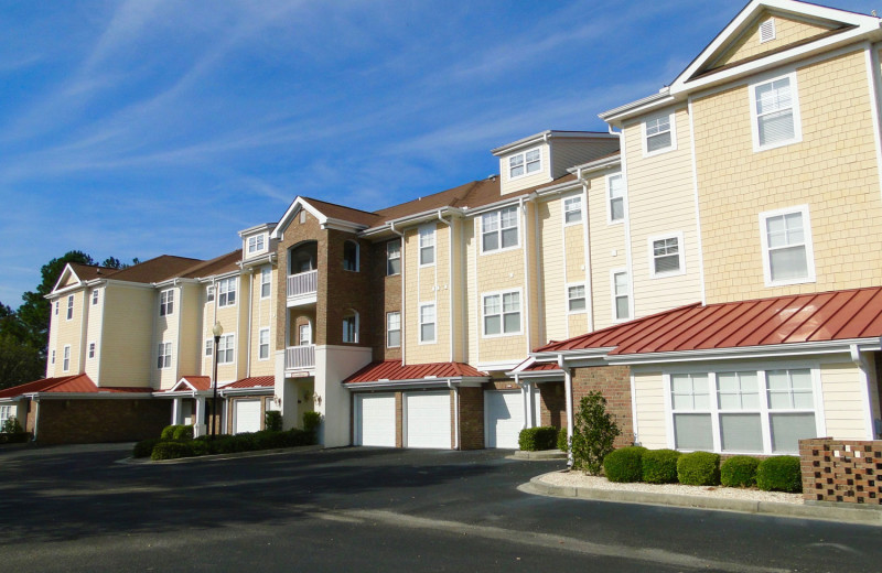 Rental exterior at Barefoot Resort Rentals.