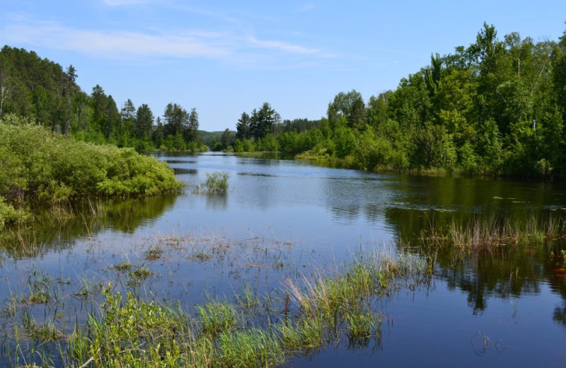 Lake view at Giants Ridge Golf and Ski Resort.