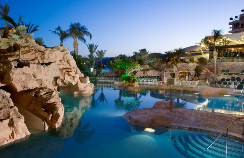 Outdoor pool at Dan Eilat.