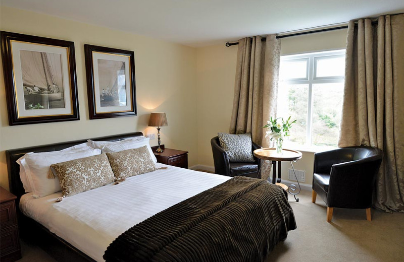 Guest room at Burnside Hotel.