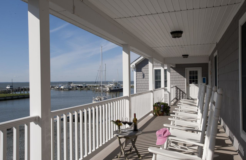 Balcony view at Osprey Point.