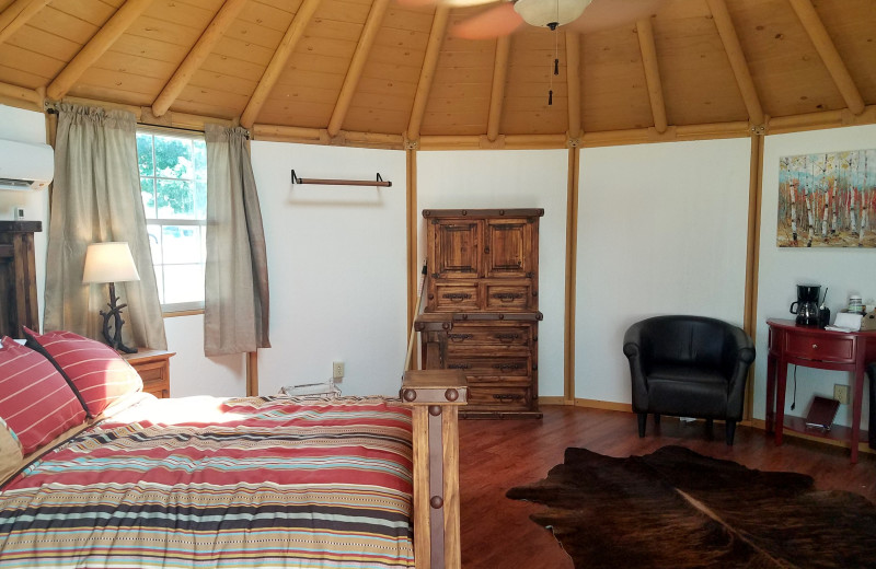 Yurt at Mill Creek Ranch Resort.