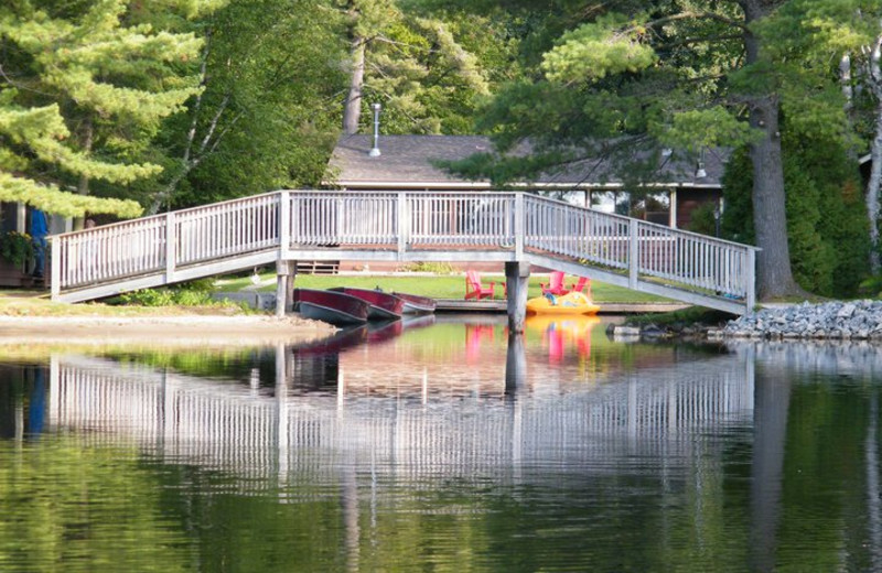 Bridge at Patterson Kaye Resort.
