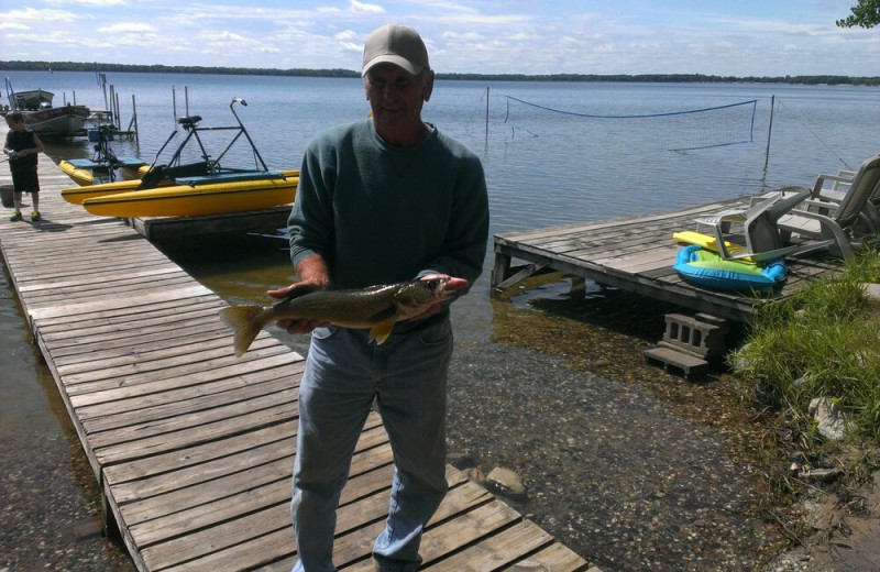 Fishing at Woodlawn Resort.