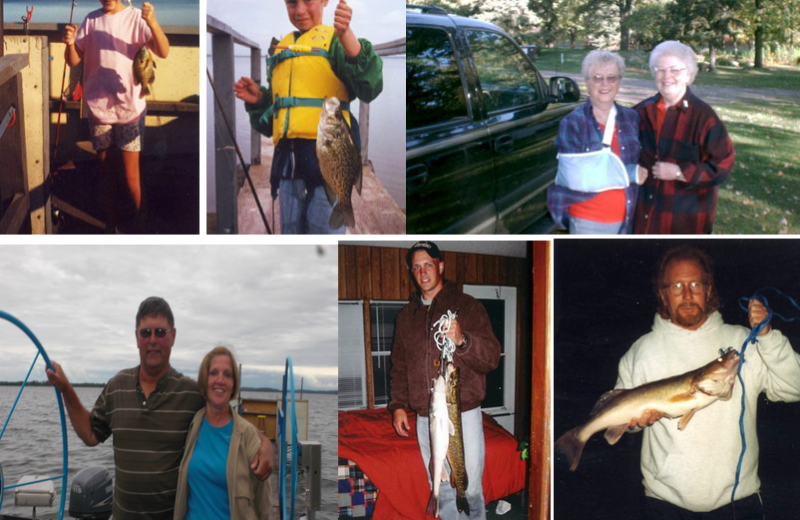 Fishing at Regnbue Haven Resort.