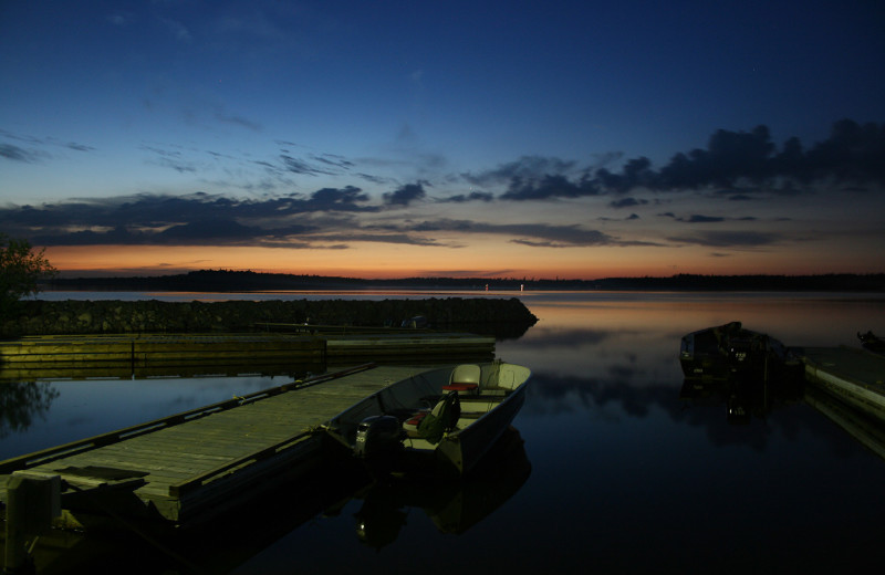 Lake view at Pakwash Lake Camp.