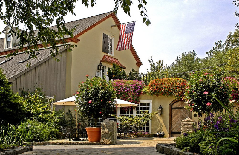 Exterior view of Inn at Montchanin Village.