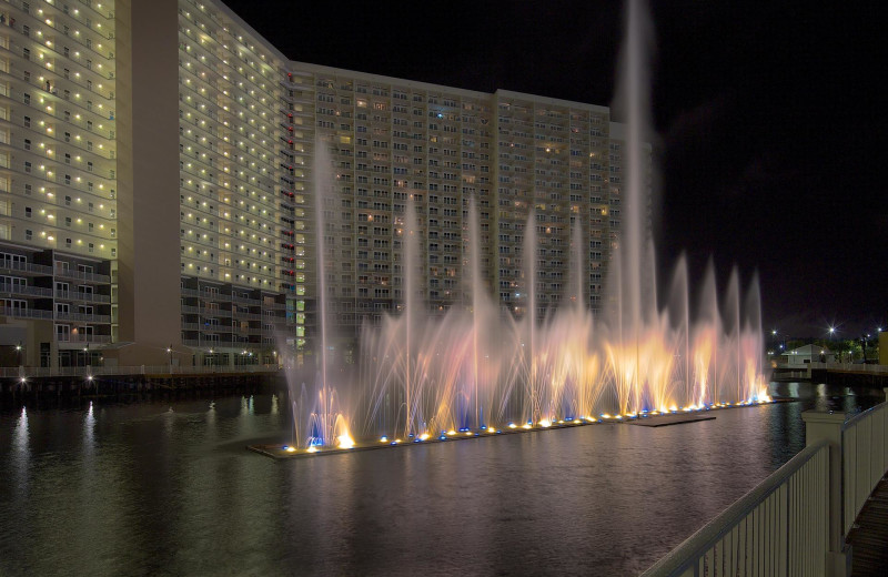 Exterior view of Laketown Wharf.