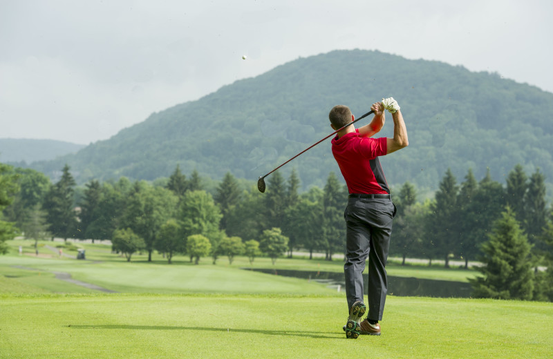 Golf at Holiday Valley Resort.