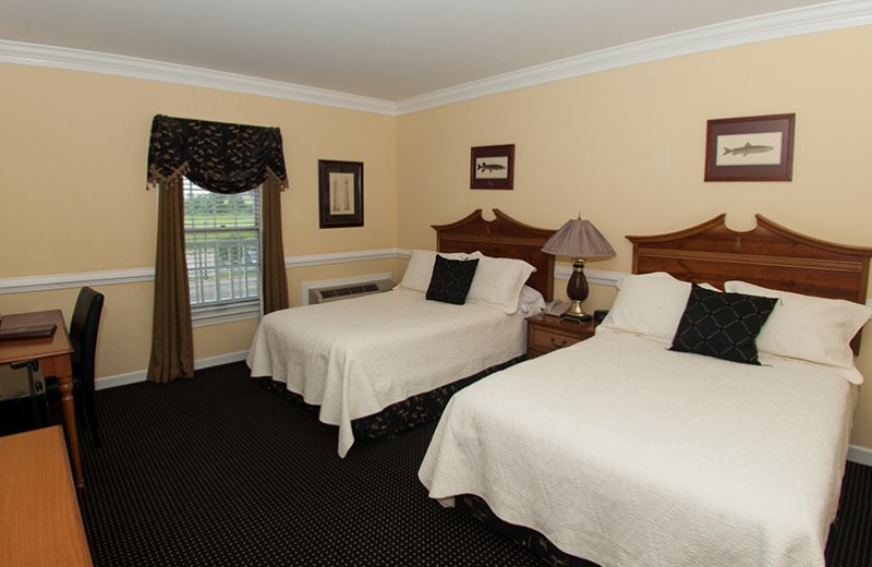 Two bed guest room at Smithfield Station.