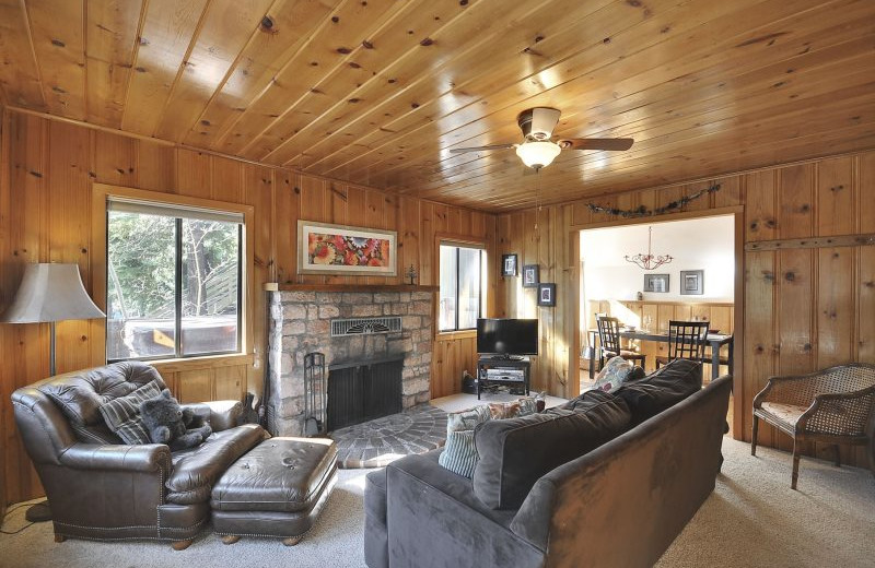 Rental living room at Stay in Lake Tahoe.