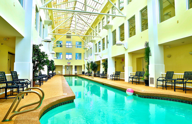 Indoor pool at Anchorage Inn.