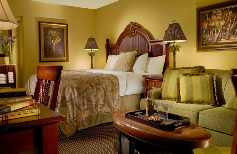 Guest bedroom at The Inn at Key West.