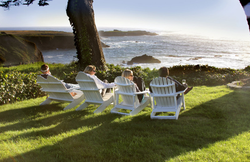 Group at Agate Cove Inn.