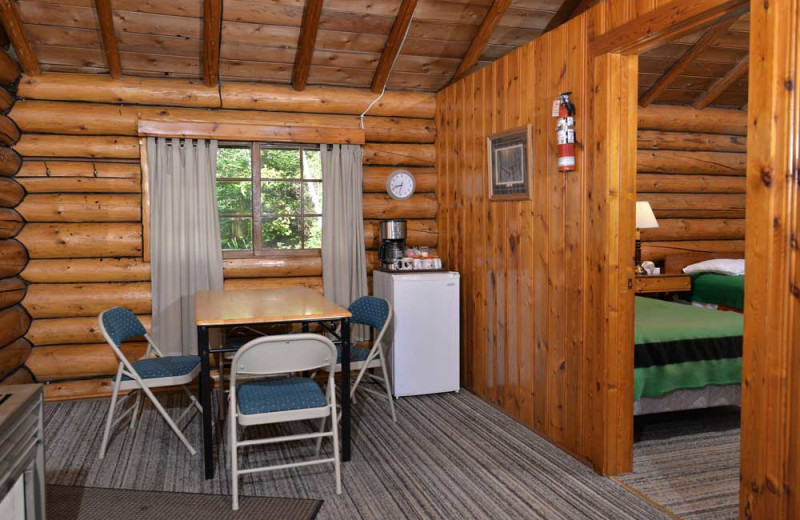 Guest kitchen at Manotak Lodge.