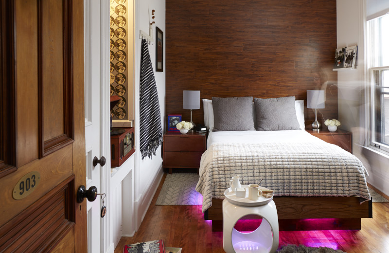 A luxurious, extremely private, four guest room refuge for overdue personal moments.