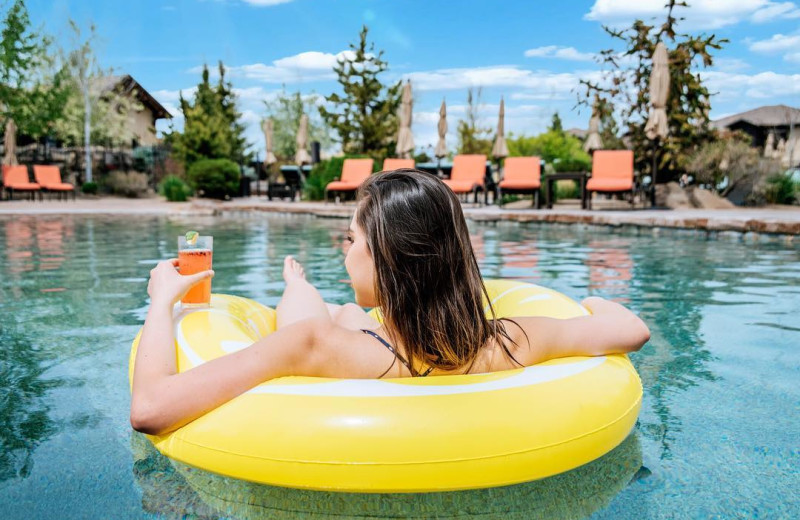 Outdoor pool at Pronghorn Resort.