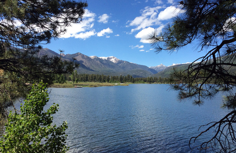 Lake view at Bear Paw Lodge.