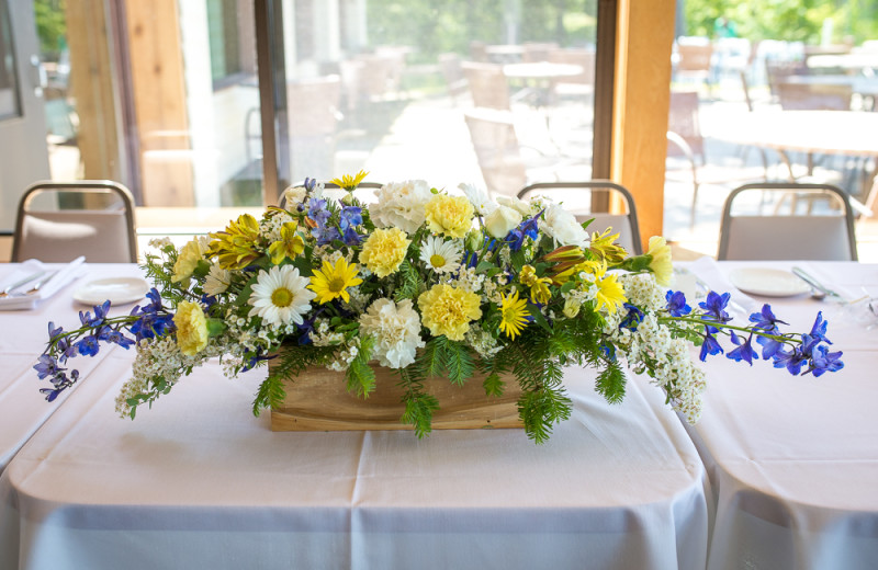 Place Setting at Beaver Island Lodge