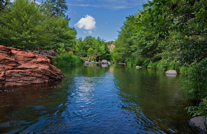 Oak Creek at Briar Patch Inn.