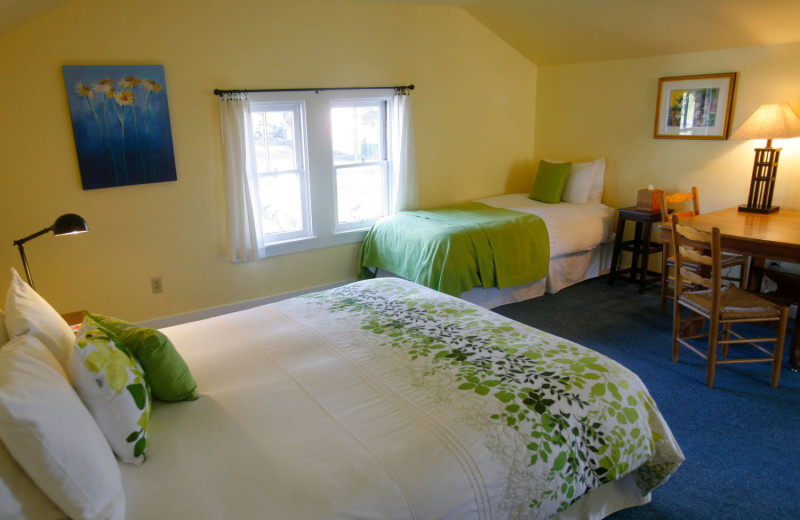 Guest room at Alegria Inn.