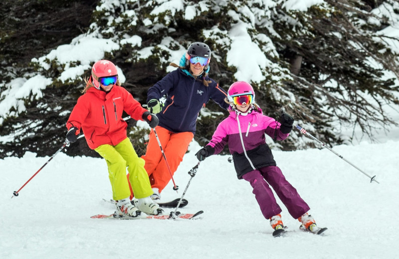 Skiing at Alta Lodge.