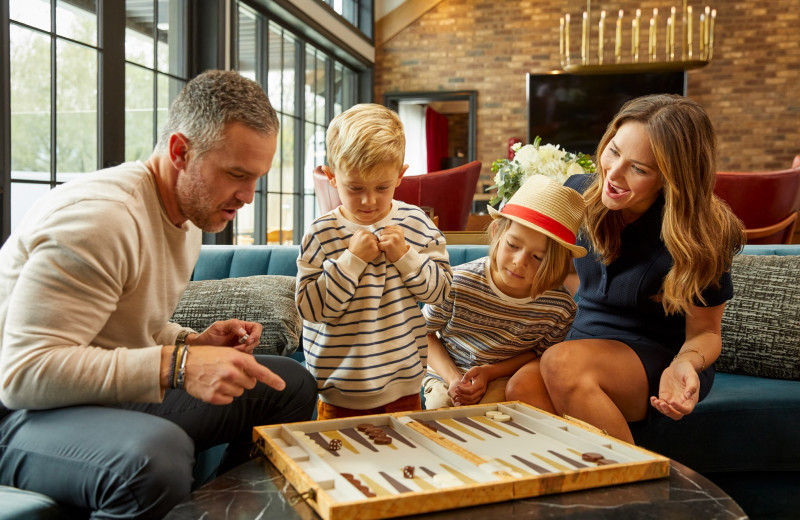 Family at Hotel Villagio.