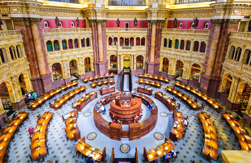 Library of Congress at American Guest House.