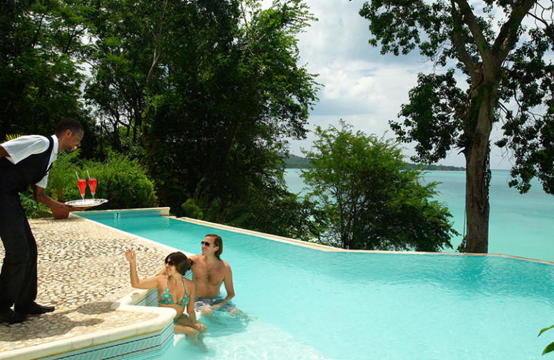 Villa pool at Bluefields Bay Villas.