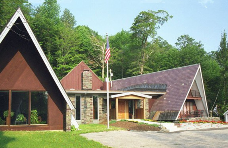 Inn exterior view at Birch Ridge Inn.