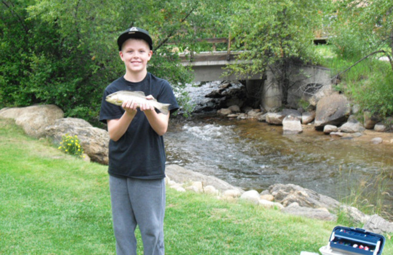 Fishing at Riverview Pines.