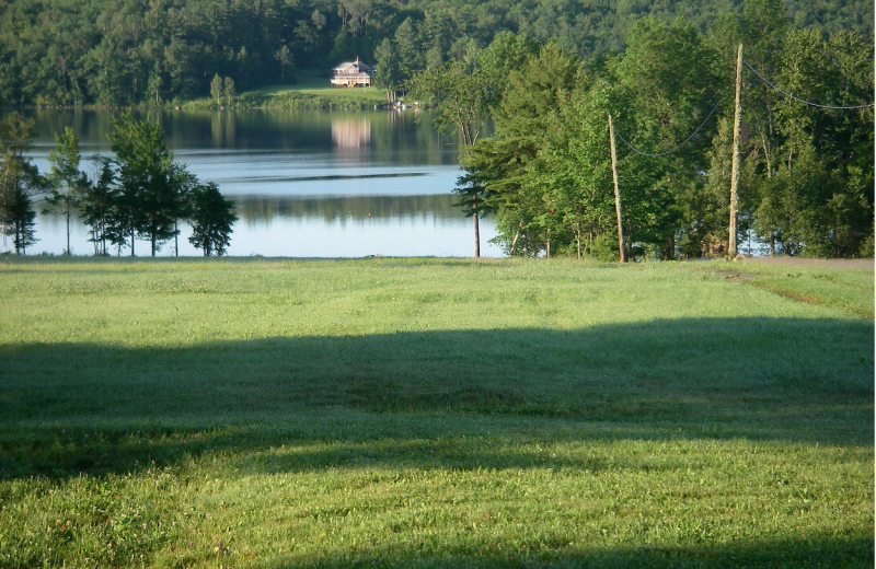 Grounds at Snowy Owl Cabins.