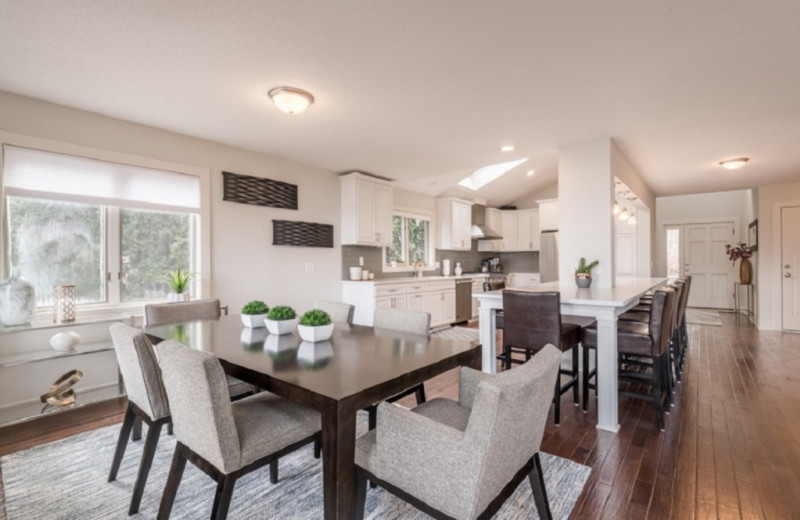 Rental kitchen at Minnestay.