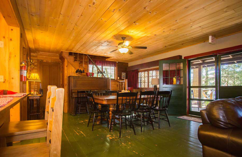 Kitchen at White Lake Lodges.