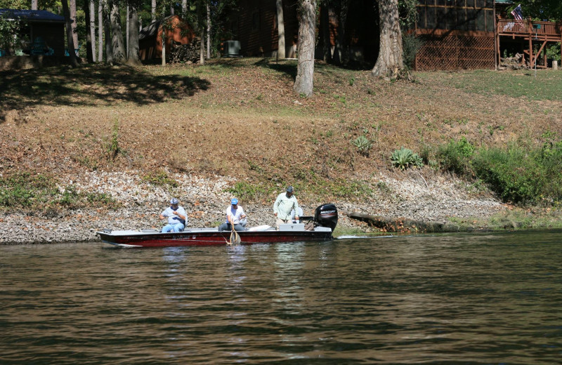 Fishing at Newlands Lodge.